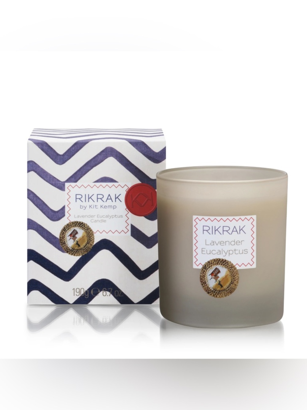 Kitkemp Rikrak Candle Lavender Eucalyptus